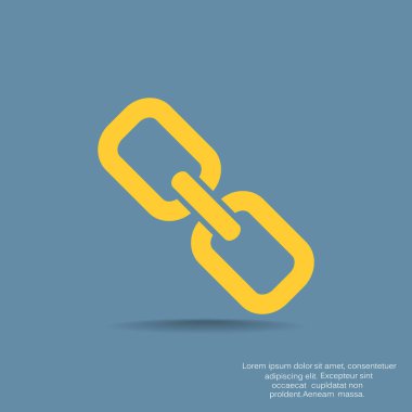 basit zincir simgesi