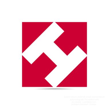 Kare üçgen simgesiyle