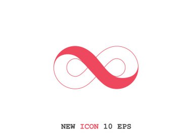 Sonsuzluk sembolü web simgesi 