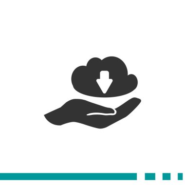 bulut web indir simgesi