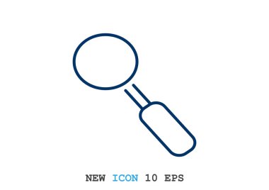 Basit büyüteç simgesini