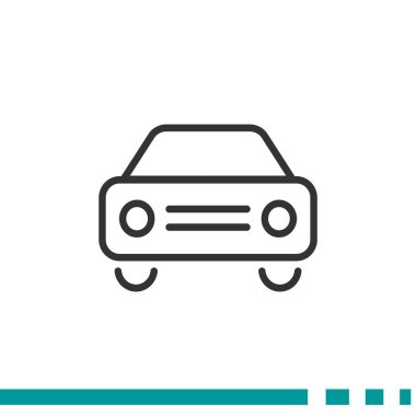 Basit araba web simgesi