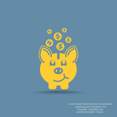 Domuz kumbarası simgesi