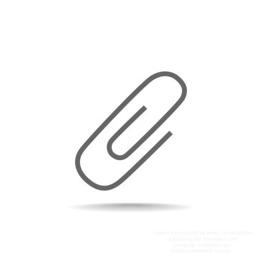 Basit klips web simgesi