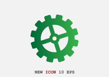 Tek yönlü dişli basit simgesini