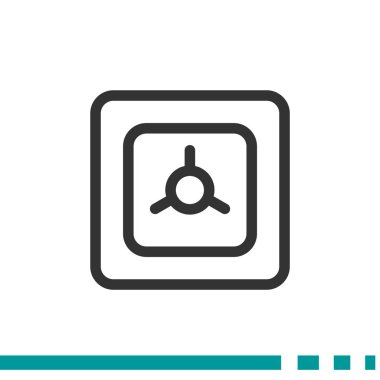 güvenli basit simgesi