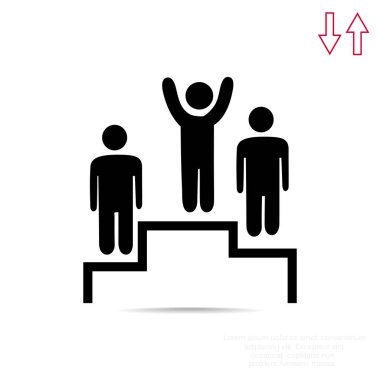 Kazanan podyum simgesi