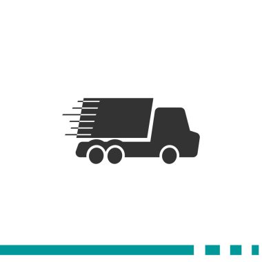 Basit kamyon web simgesi