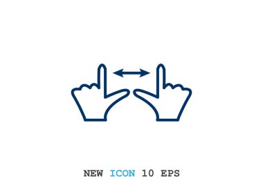 Dokunmatik ekran web simgesi