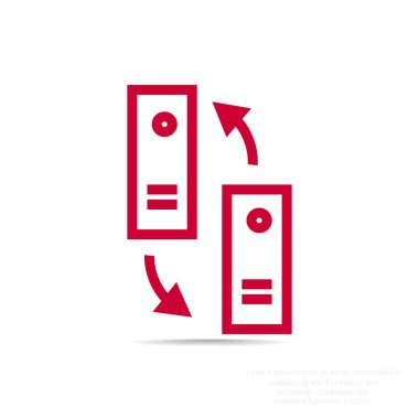 Bilgi değişimi simgesi