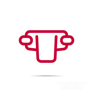 Basit bebek bezi web simgesi