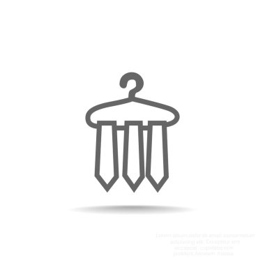 Bağları askı simgesini