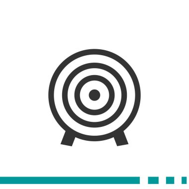Yuvarlak hedef web simgesi