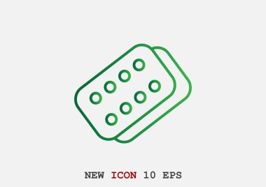 Bandaj sıva basit web simgesi