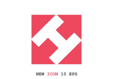 Kare üçgen simgesiyle