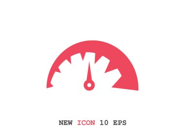 Basit hız göstergesi web simgesi