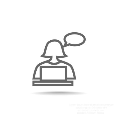 Video konferans simgesi