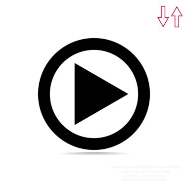 düğme web simgesi oynamak