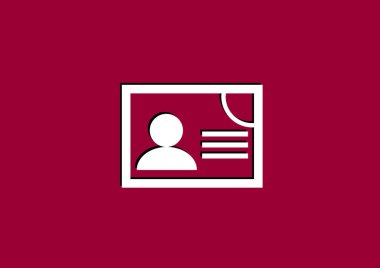 kimlik kartı simgesi