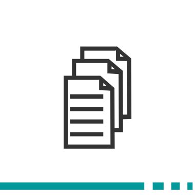 Dosyaları veya belgeleri web simgesi