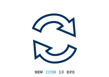 döndürme oklarını daire 