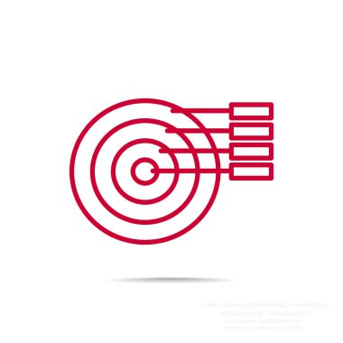 Yuvarlak Infographic web simgesi