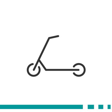 Scooter için çocuk simgesi