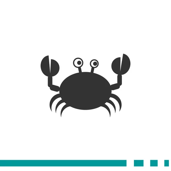 Doodle krab web pictogram — Stockvector