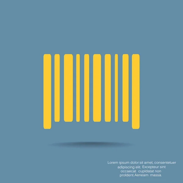 Bar code pictogram — Stockvector