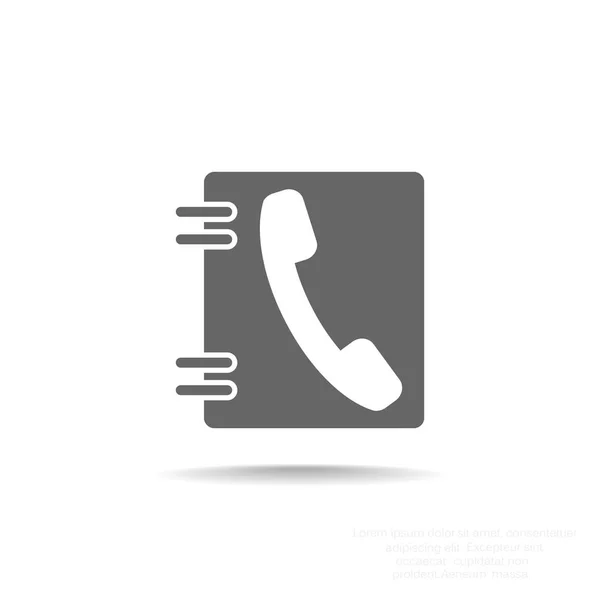 Телефон web значок — стоковий вектор