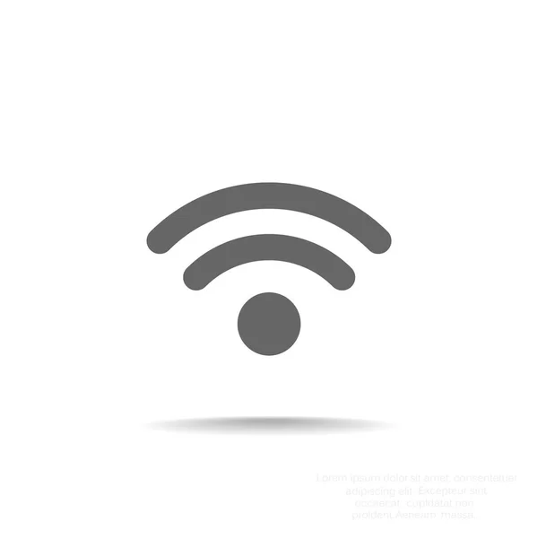 Jednoduché ikony WiFi — Stockový vektor