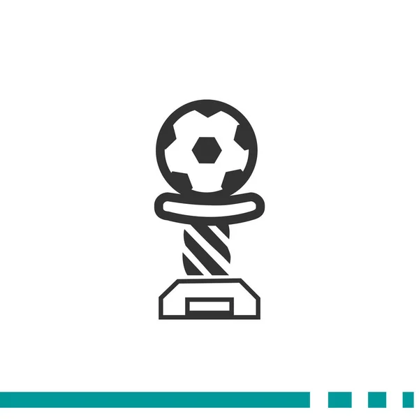 Futbol Kupası simgesi — Stok Vektör