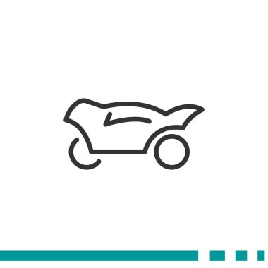 Basit web satırı motosiklet