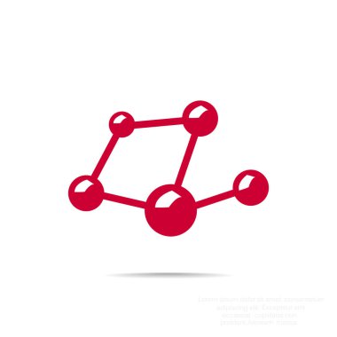 Moleküler bileşik web simgesi