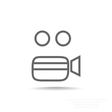 video kamera simgesi