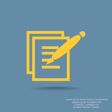 Not defteri üzerine kalem