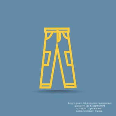 pantolon web simgesi