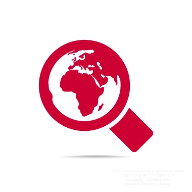 Basit büyüteç simgesini