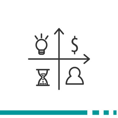 İş ile grafik simgesini simgeleri