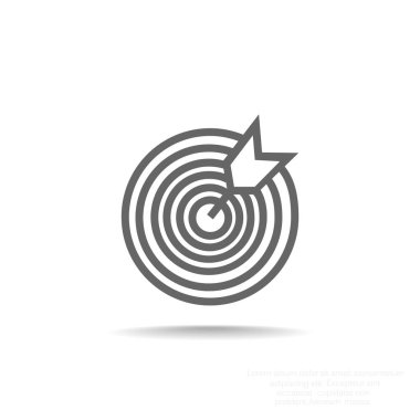 ok simgesine sahip hedef