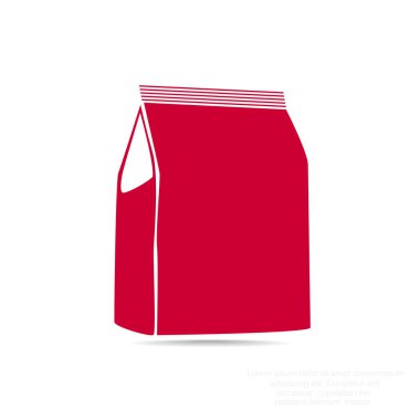 Kağıt ürün paketi web simgesi