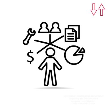 İş basit web simge kümesi