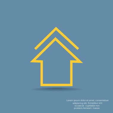 Ok yukarı Web simgesi