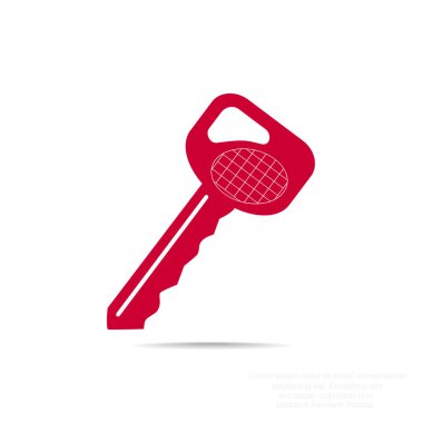 Basit anahtar web simgesi