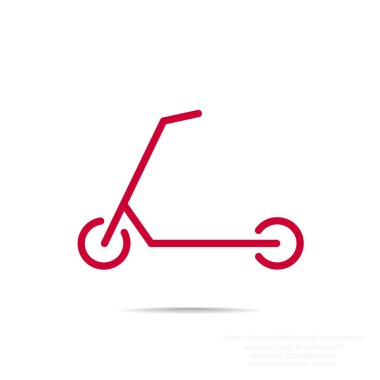 Scooter için çocuk simgesi