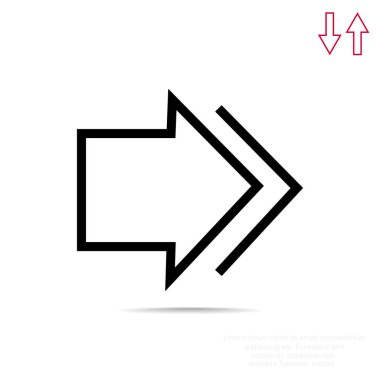 Ok işaret doğru simgesi