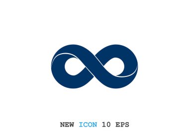Sonsuzluk sembolü web simgesi 