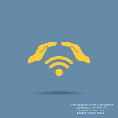 Web wi fi simgesini elle