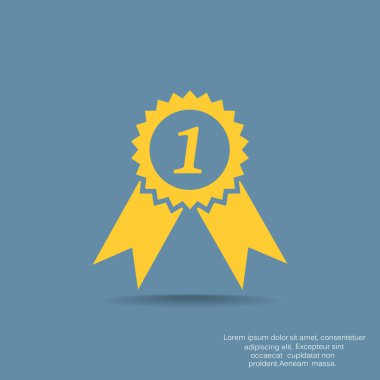 İlk yer web simgesi için madalya