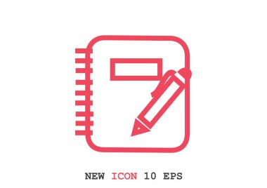 Not defteri üzerine kalem